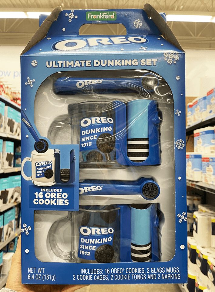 미국 오레오 크리스마스 선물 머그컵 집게 세트 크리스마스 홀리데이 한정판