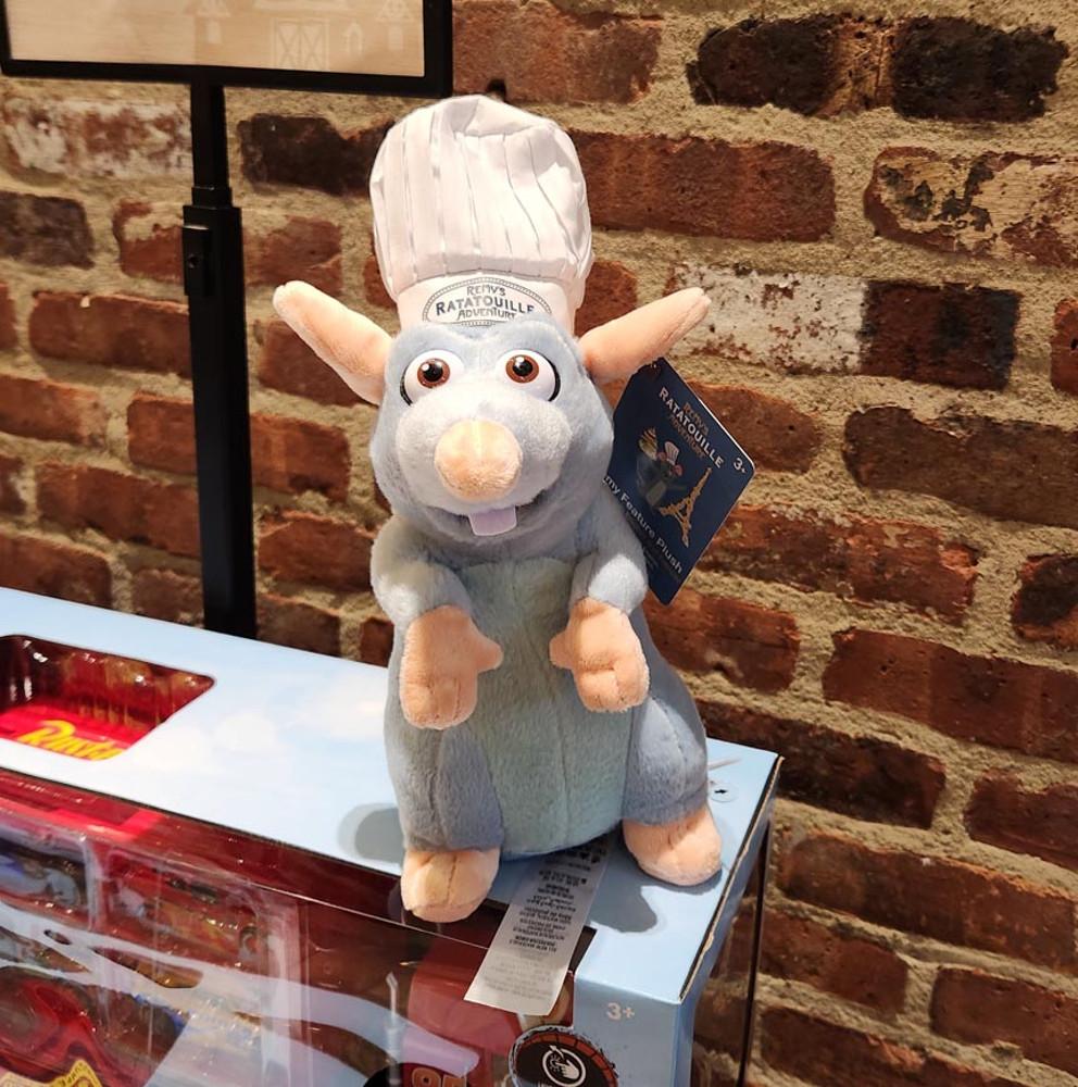 2024 디즈니랜드 라따뚜이 토킹 말하는 레미 플러시 인형