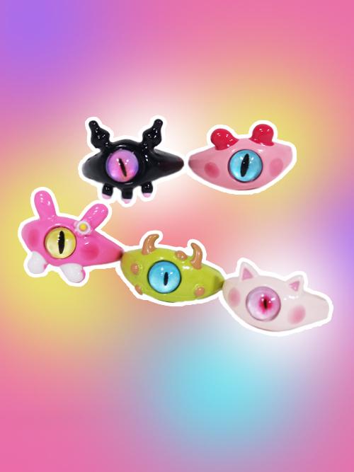 Kitsch! monster ring (5color)