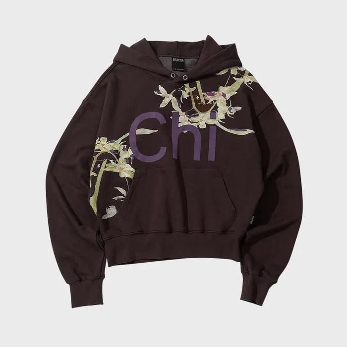 Chi Hoodie Deep Brown