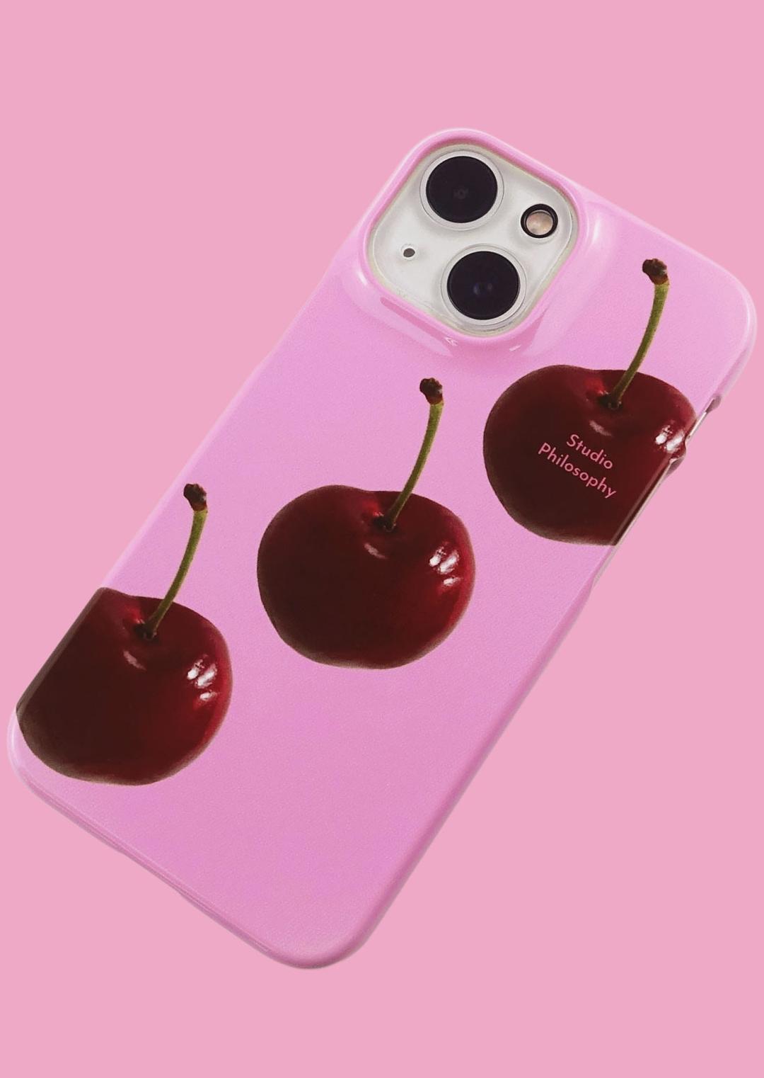 (StuPhy❋) HARD CHERRY CASE ver.3