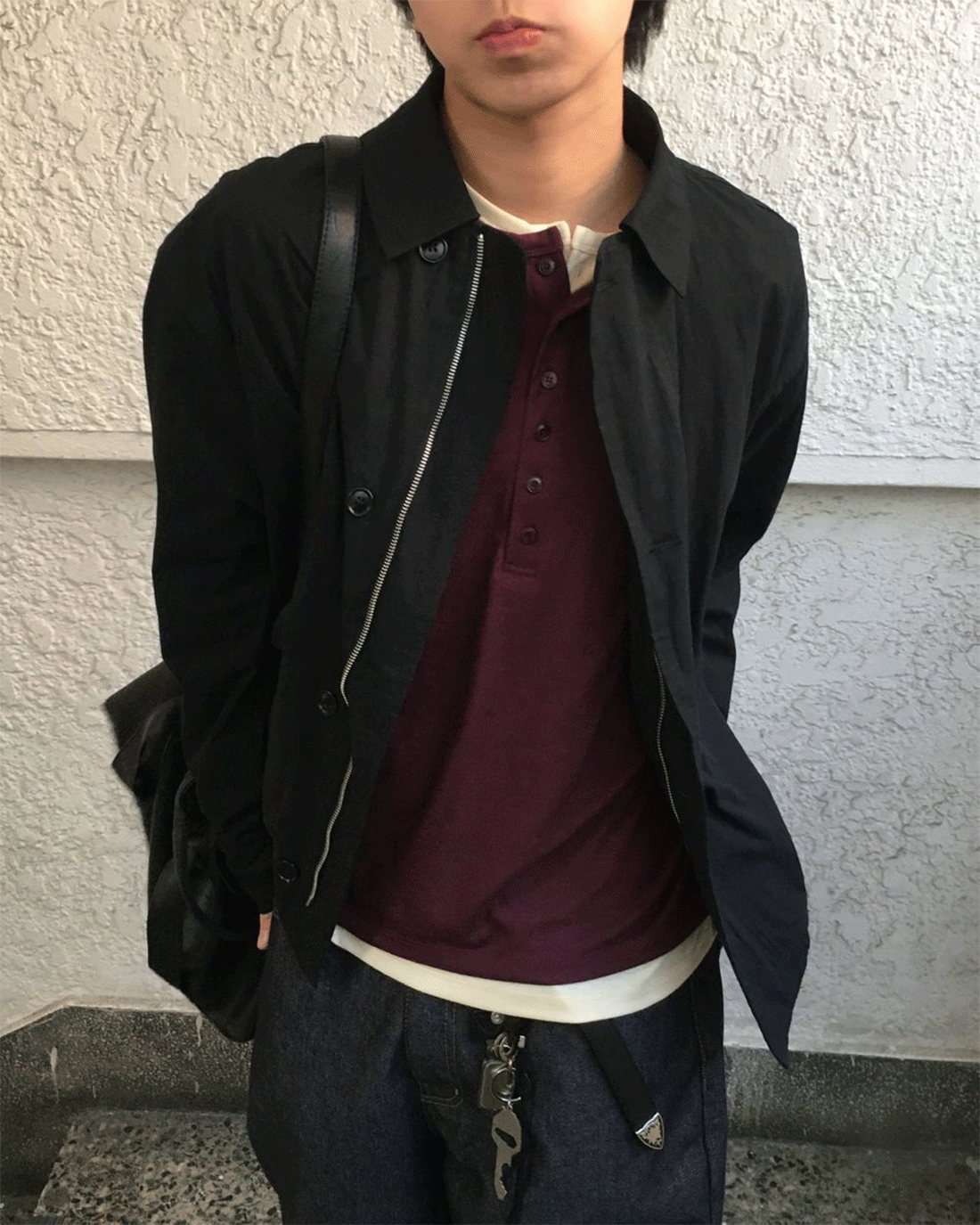 세레인 카라 버튼 자켓 2C