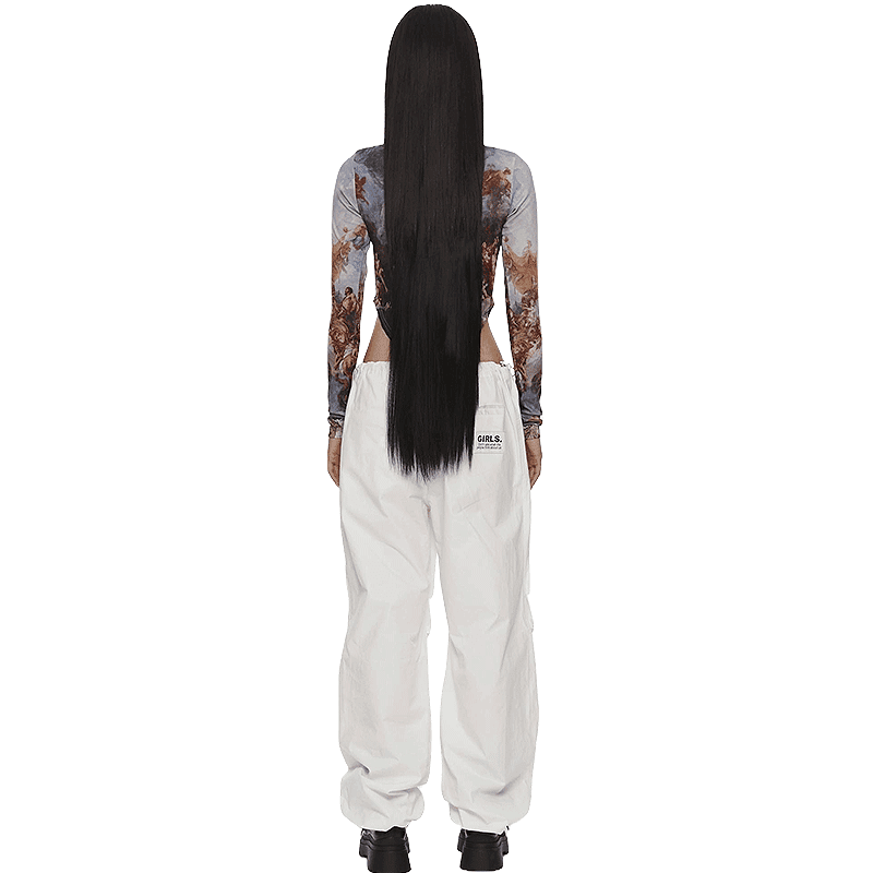 [OFTHEWHOLEHOUSE] [4월 5일 출고] Girls Wide Pants - White - OFTHEWHOLEHOUSE | 리켓