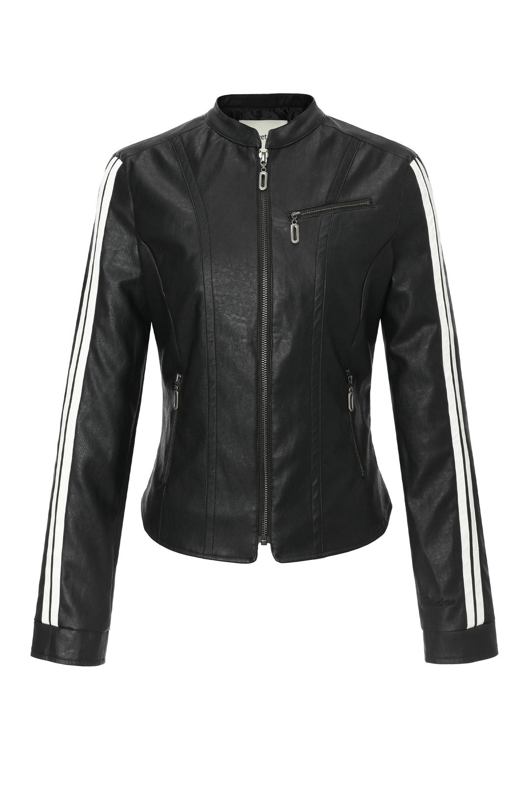 Racer leather jacket