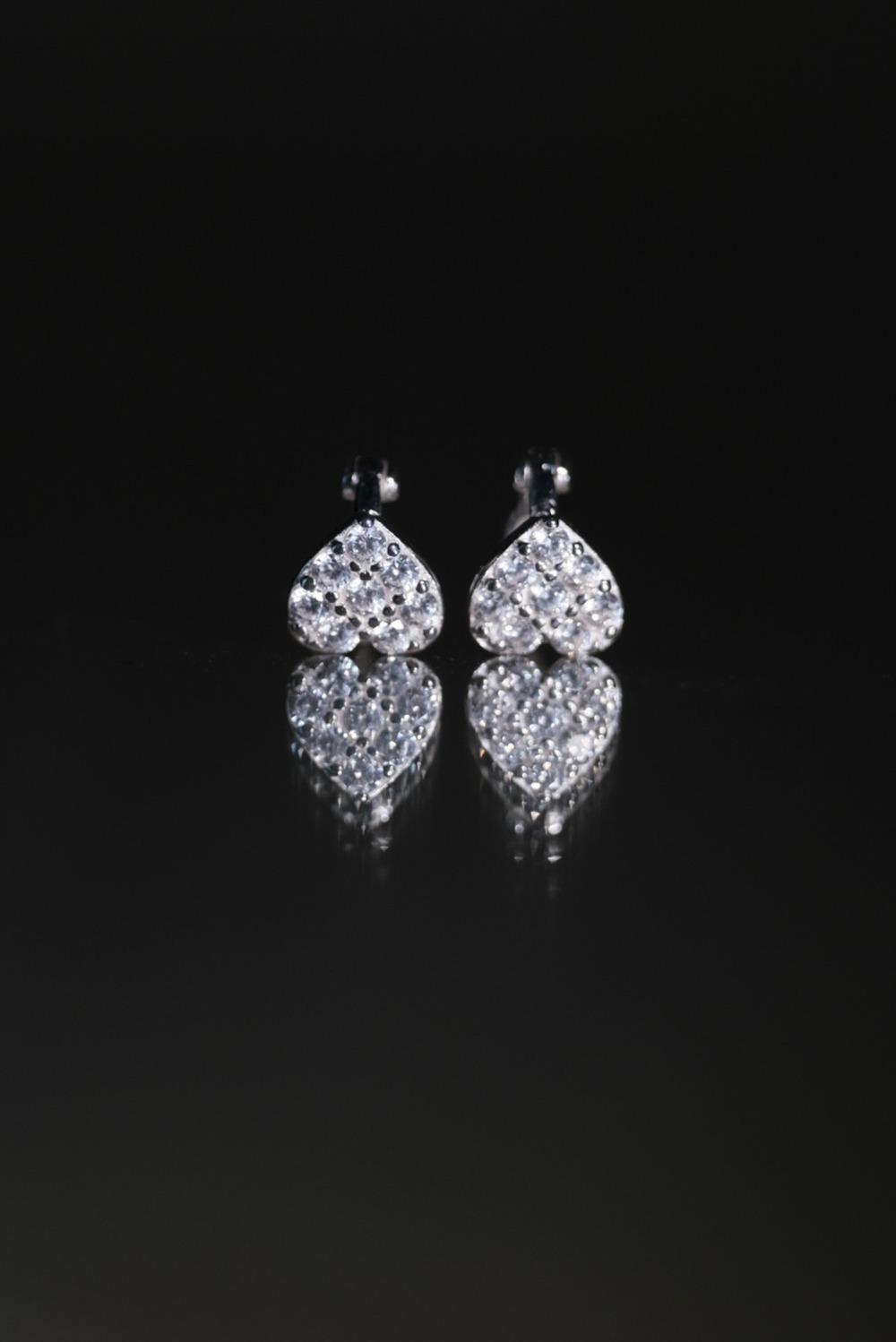 하트 허그 원터치 귀걸이