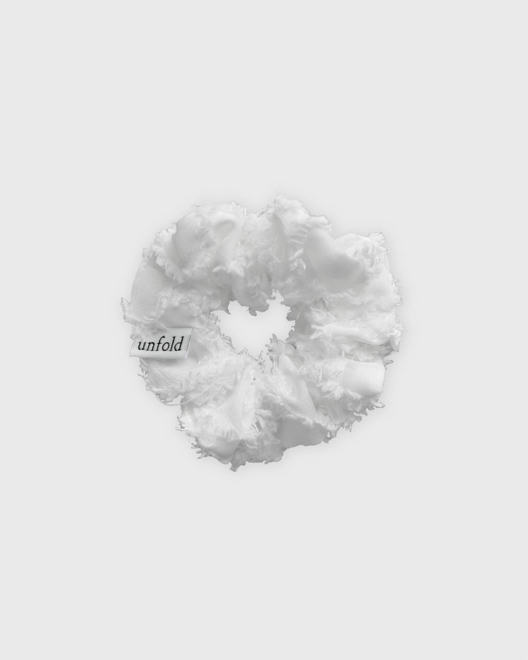 Snowflake scrunchie