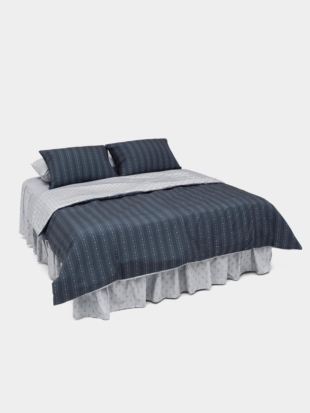 논더스트 플레르 이불커버 - 네이비
