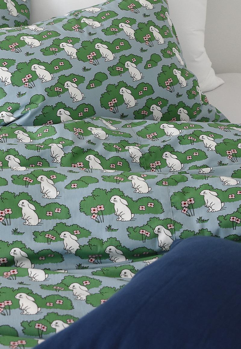 Grove Bunny Duvet Cover 그로브 버니 이불 커버