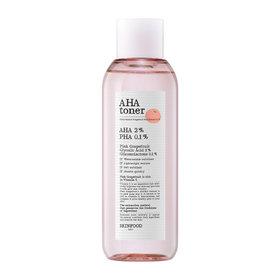 [스킨푸드] 핑크자몽 아하 토너 200ml+ 증정 화장솜 60매