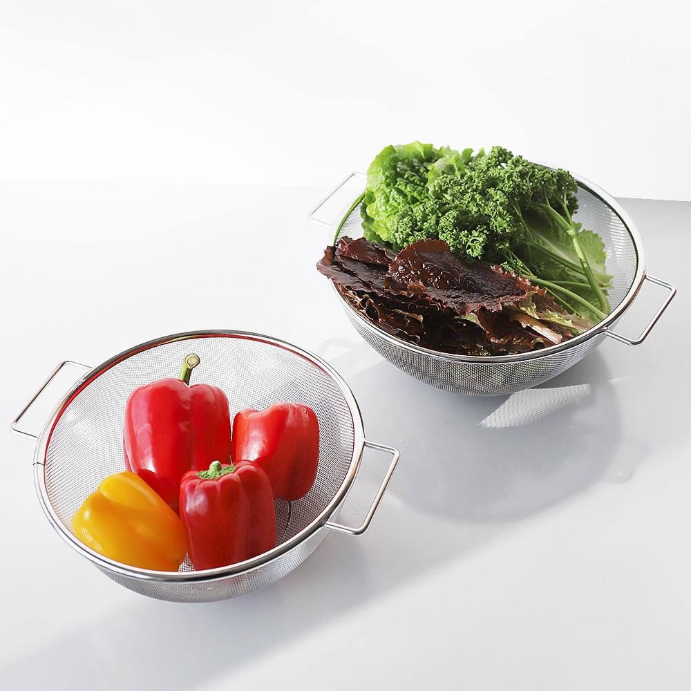 스텐 채 채반 매쉬 채망 타공 소쿠리 야채 바구니