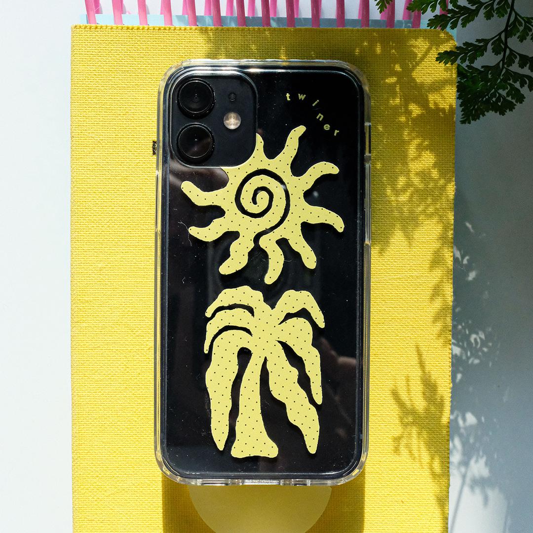 [PRE-ORDER] Sunkissed yellow phone case (젤 하드 / 맥 세이프 젤 하드 케이스)