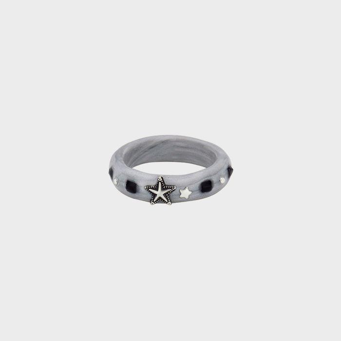star term ring-silver