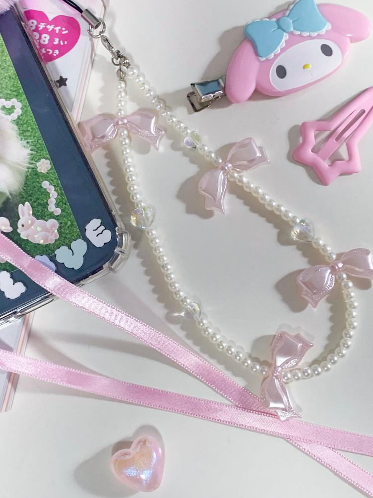 비즈키링 ver97 ballet core beaded keyring 4colors 발레 코어 비즈키링 [렛채스튜디오]