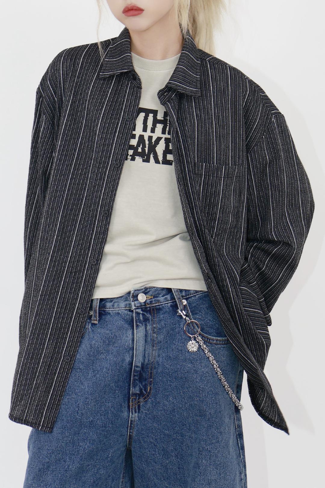 시티즌 스트라이프 셔츠