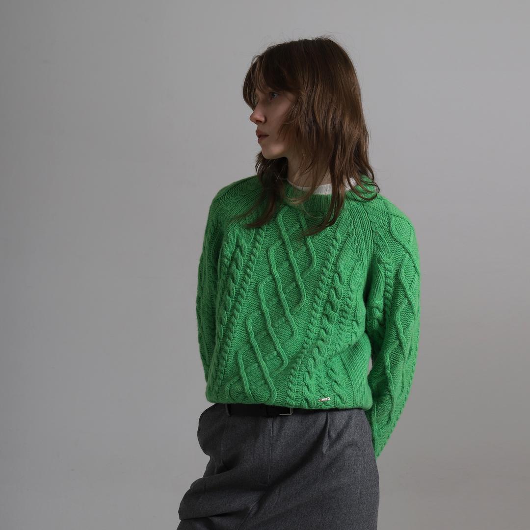 Pull Over Cable Green