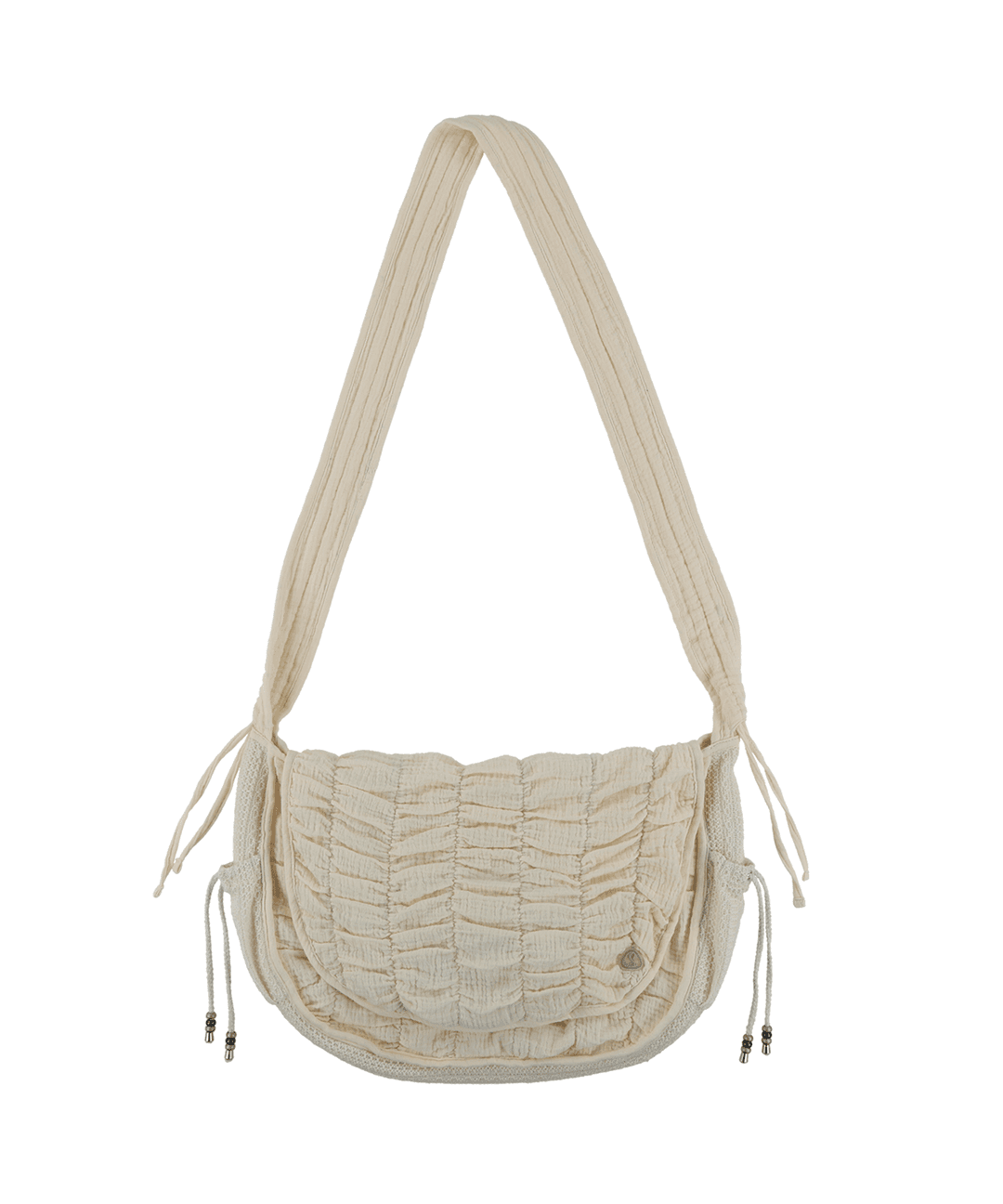 QUILTED CROSS BAG IVORY