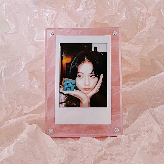 폴라로이드 파샤코레 투명 아크릴 자석 액자 8colors 아이돌 포카 포토카드 폴꾸 탑꾸