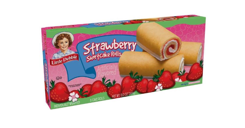 리틀데비 딸기쇼트케이크롤 6개입 369g