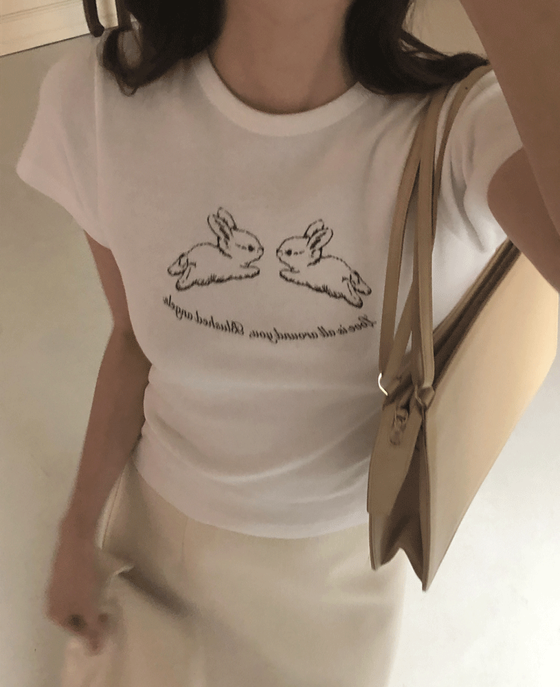 Rabbit (t) (아이보리 예약주문 4/16이후 순차발송)