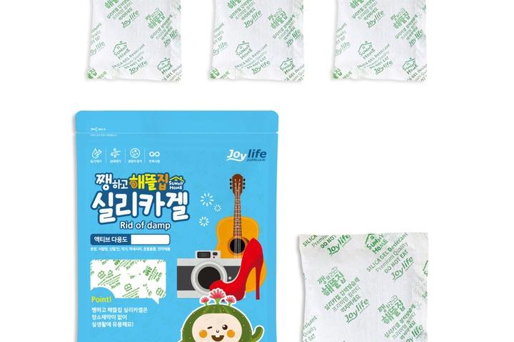 실리카겔 50g 4개 (부직포) 식품용 제품용 제습제 습기제거제