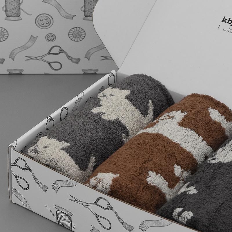 [선물포장] KBP X towelogist 키티,버니,포니 타월 세트