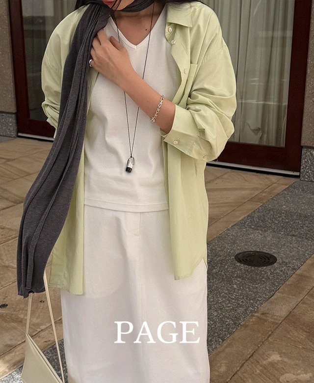 [page] 타스 실키 셔츠 (2color)┃오늘출발