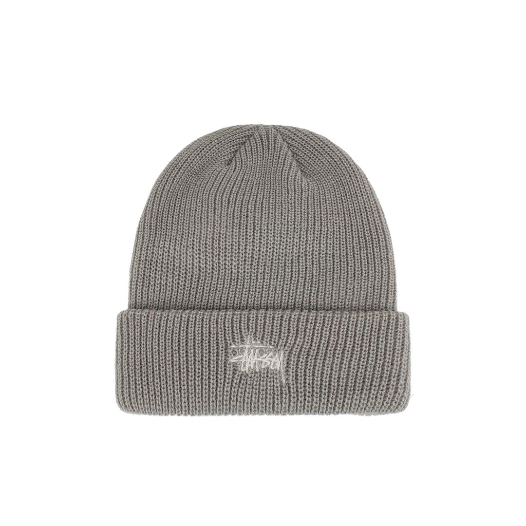 BASIC CUFF BEANIE - Light Grey / EA