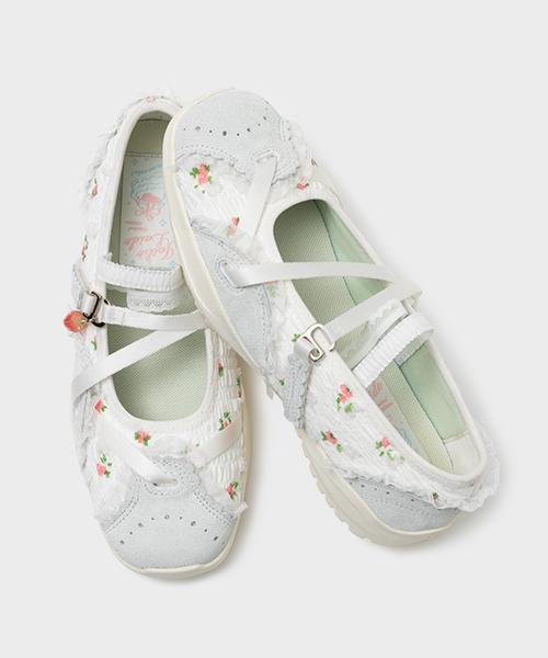 [졸리레이드 X 플러피시트러스] Rococo Leto sandals_White