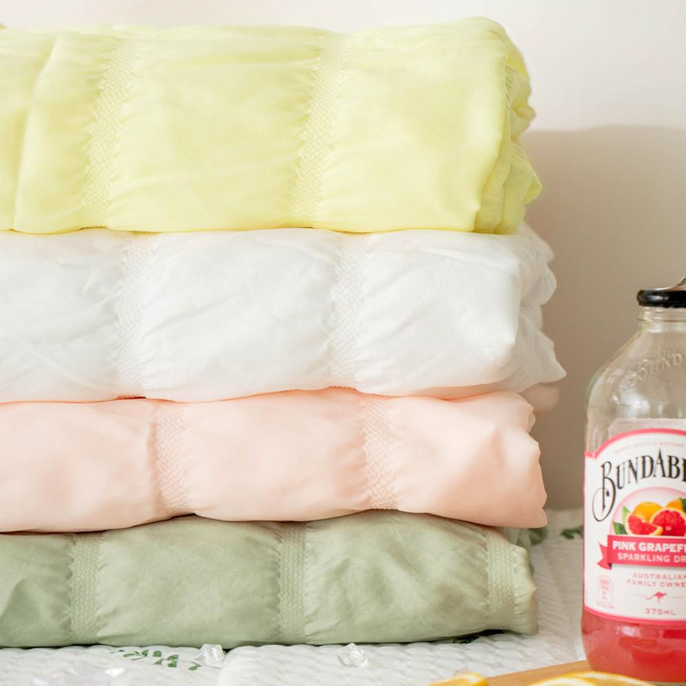 셔링 시어서커 여름 홑이불 베개세트 SS/S