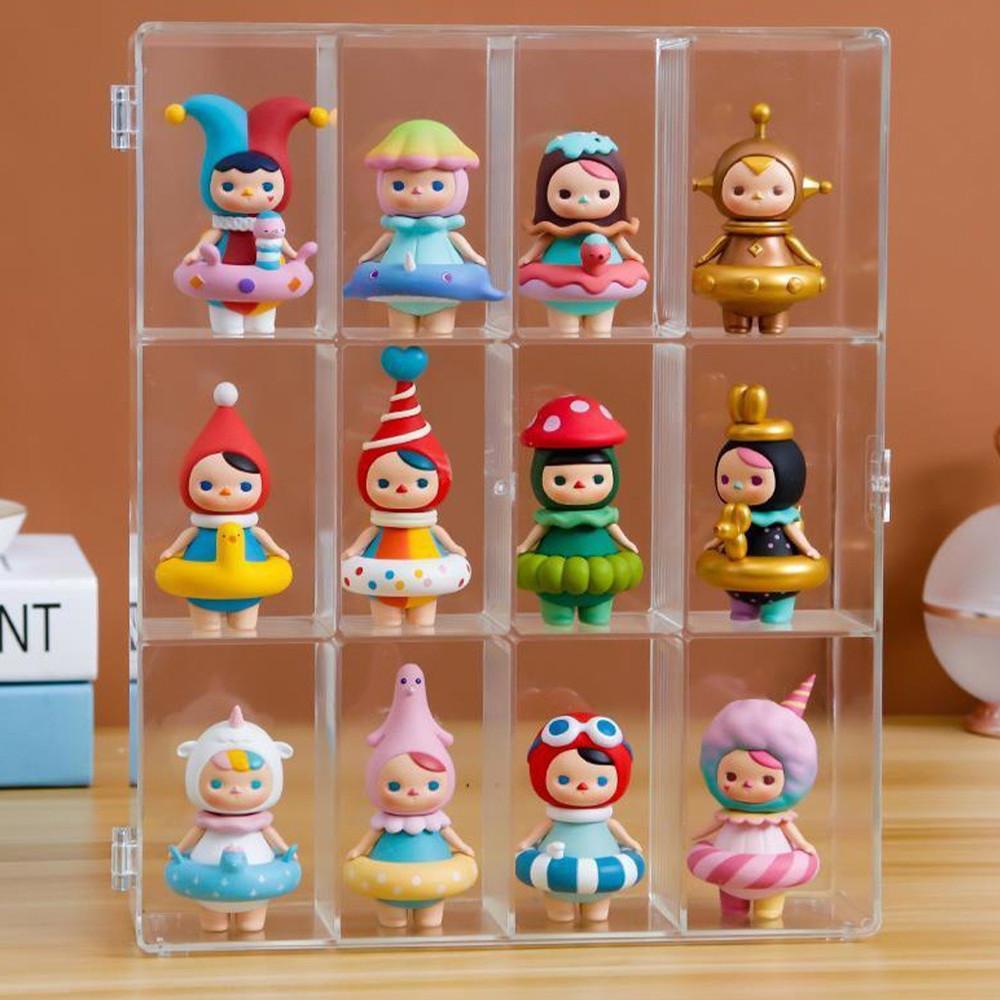 HK.sell 분리판 탈부착 아크릴 피규어 보관함 12칸