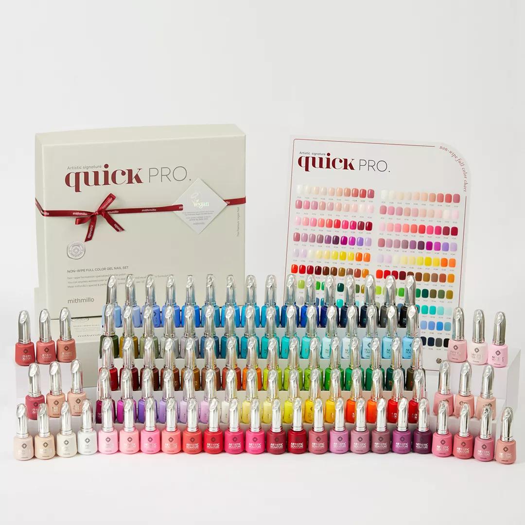 [미스밀로] 솔리드 풀컬러 퀵프로100종세트 {10g}