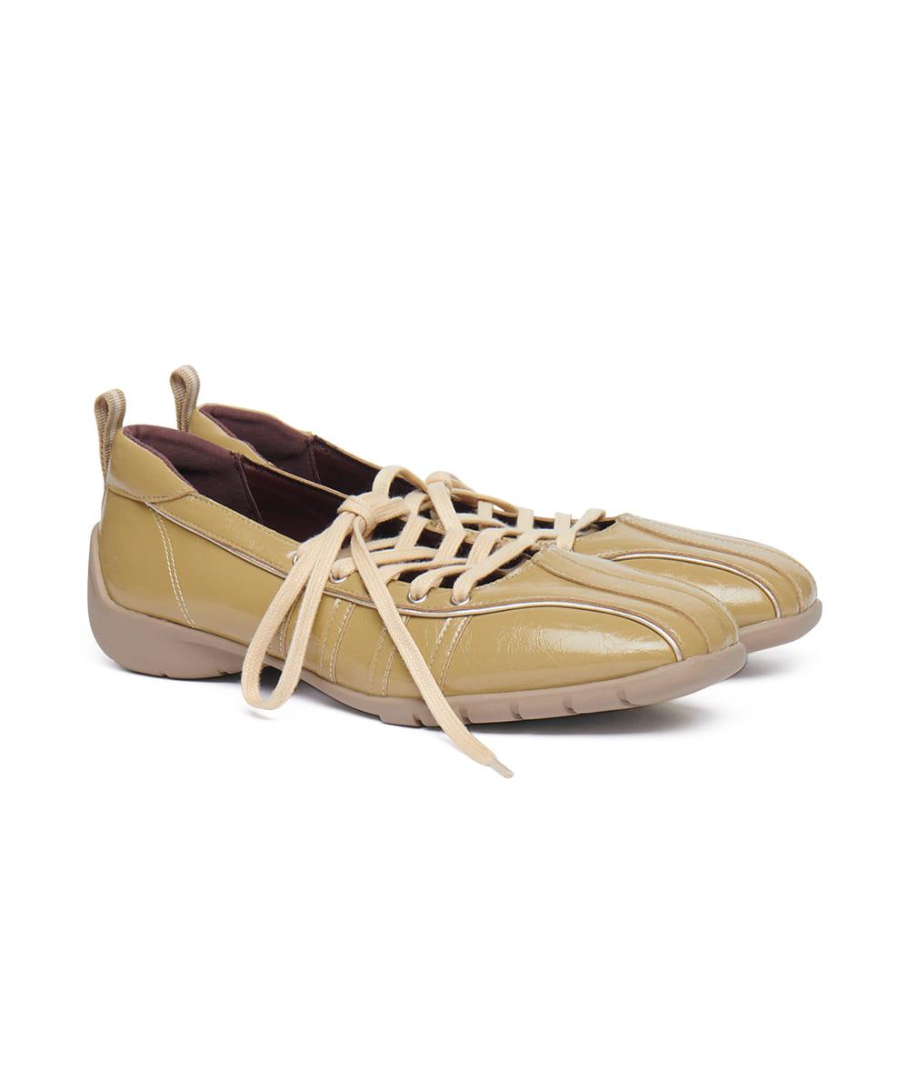 BLISS LACEUP SNEAKERS V2 - MUSTARD