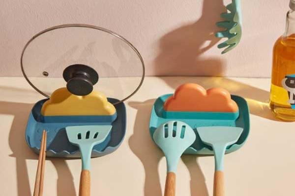 국자 조리도구 받침대 냄비 뚜껑 거치대