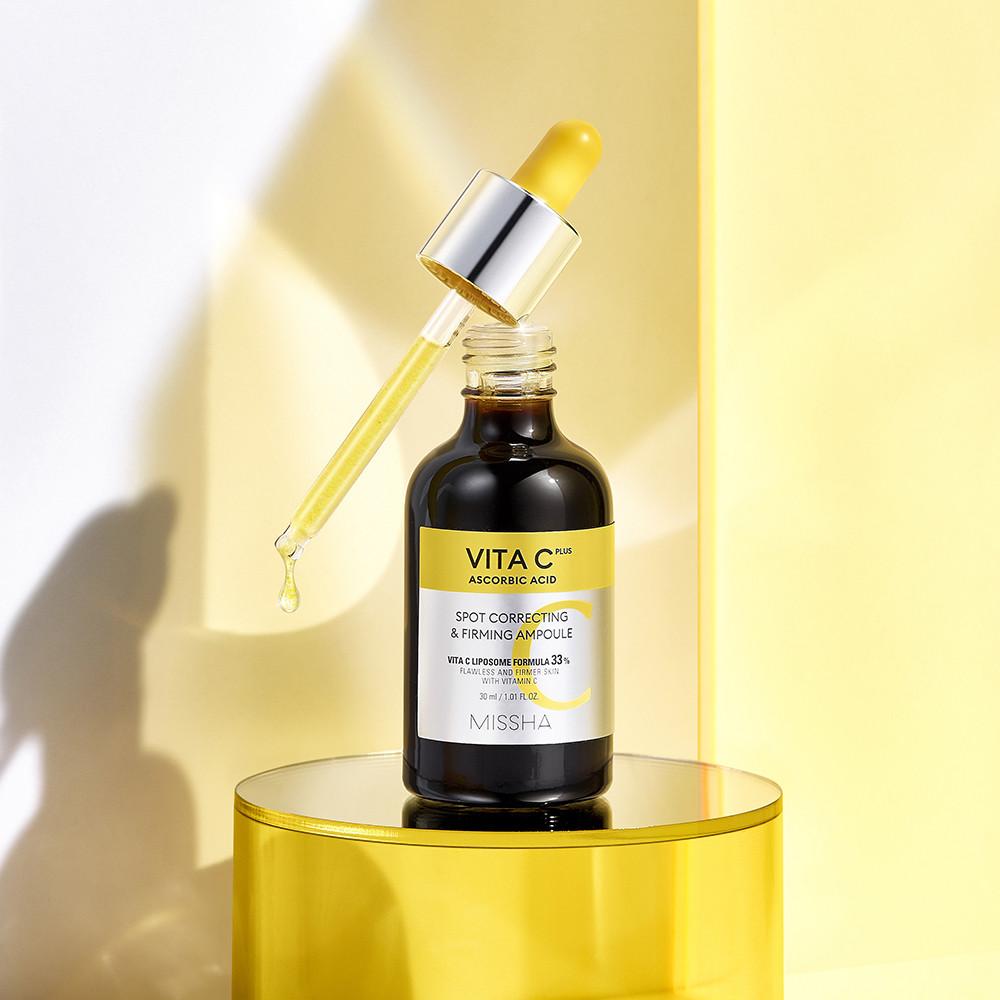 [미샤] 비타씨플러스 잡티 탄력앰플 40ml