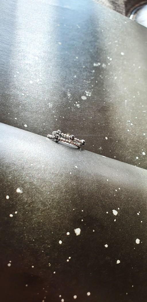 [실버/14K] 별의 조각 레이어드 반지