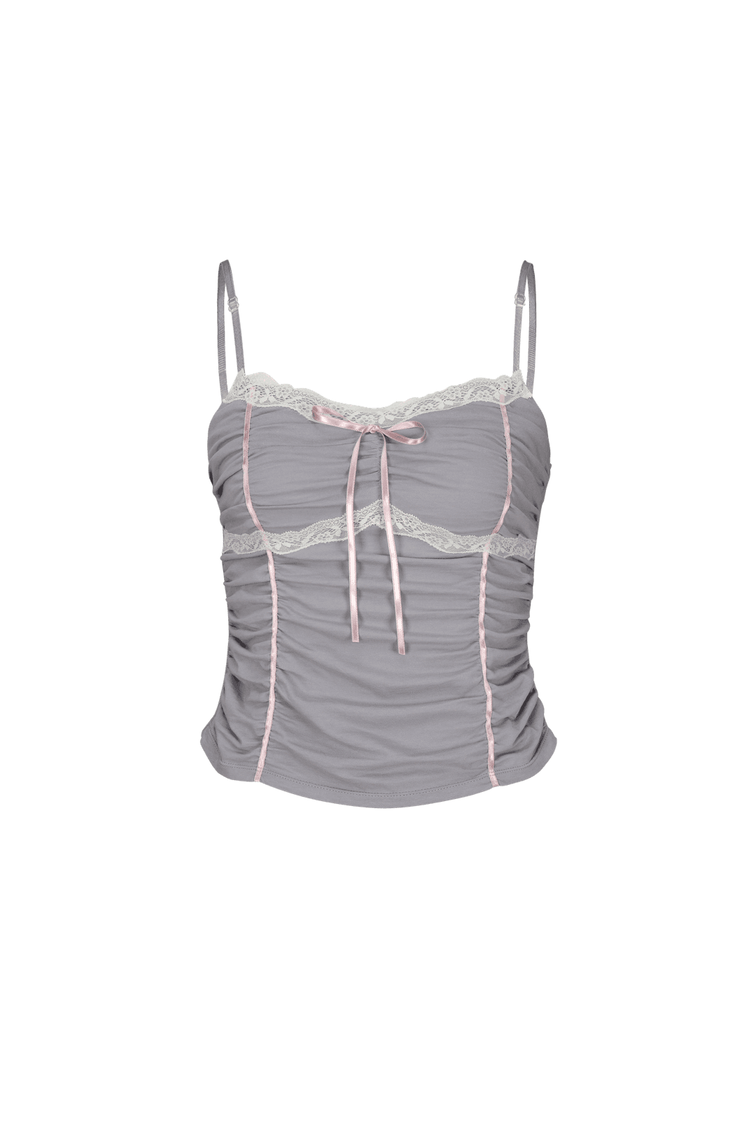 VOLUME LACE SLEEVELESS (SORA)