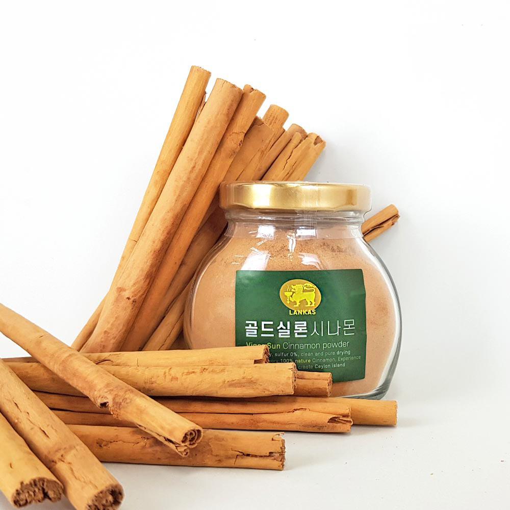 통째로 갈아만든 실론 시나몬 계피 가루 시나몬가루 파우더 골드패키지 [원산지:스리랑카산(베스트퍼시픽)]