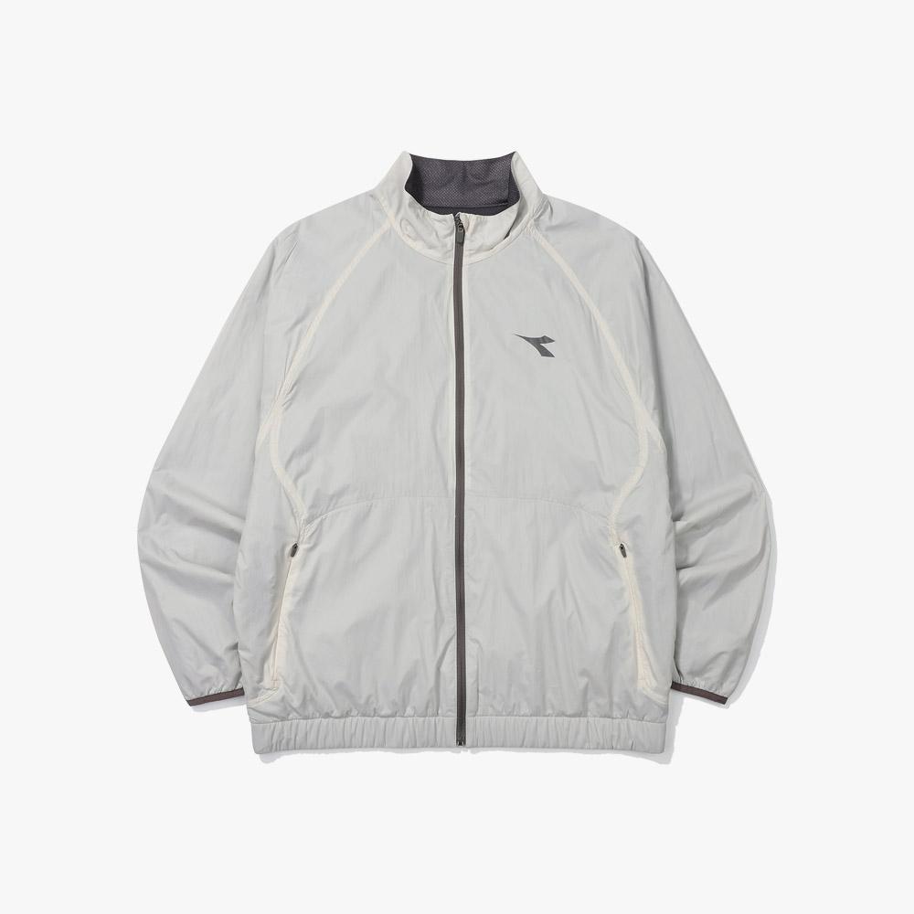 써마플로우 메쉬플리스 러닝 자켓 LIGHT GREY