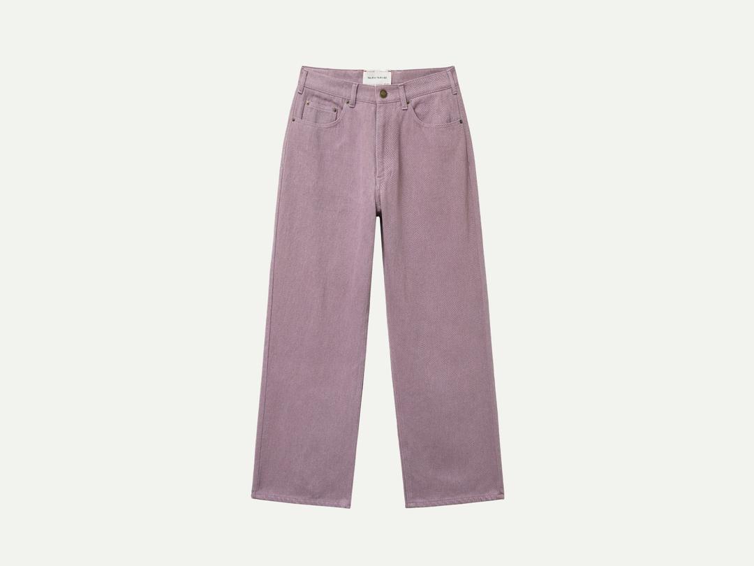 Via Peter cotton pants (Purple)