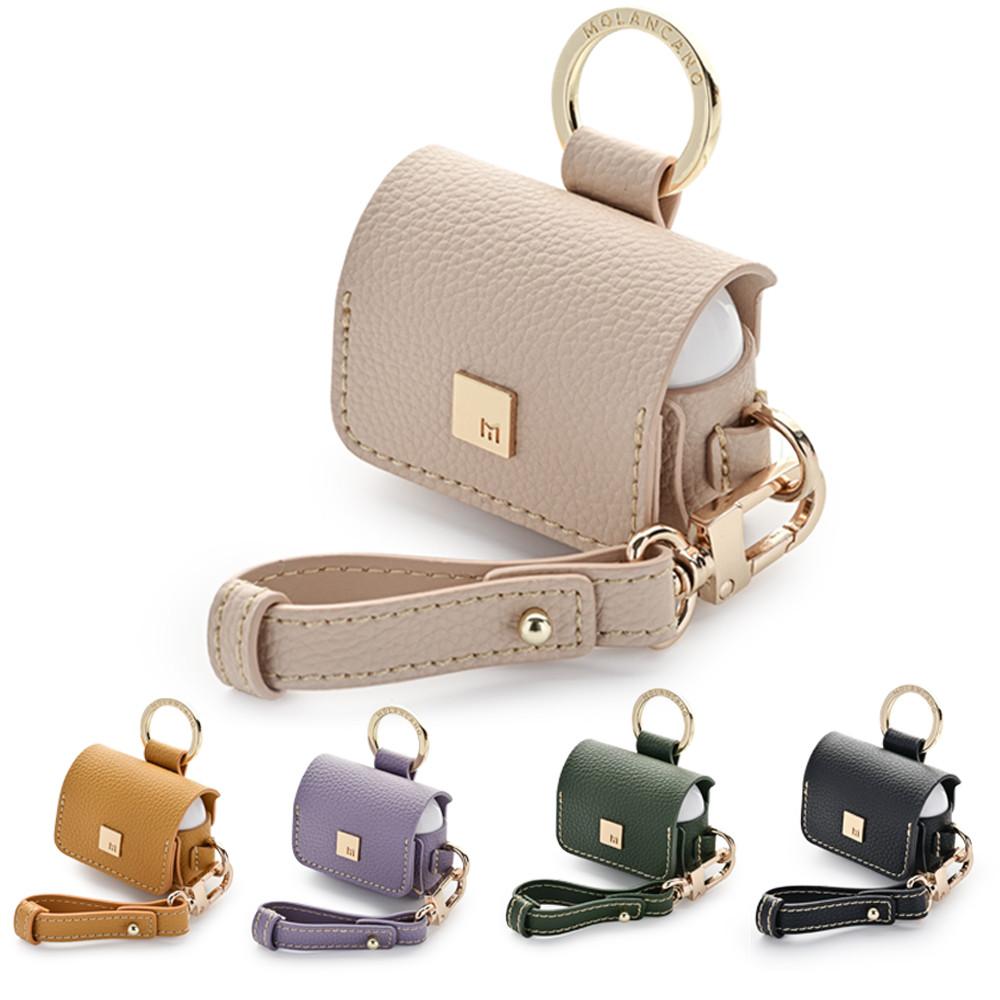 에어팟 프로 2 세대 토고 링 가죽 케이스 + 스트랩