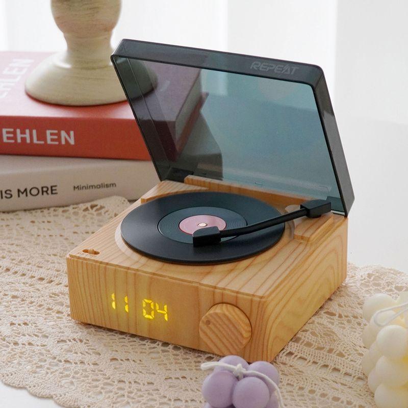 리피트 턴테이블 무선 블루투스 스피커