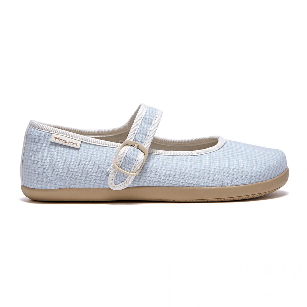 OTZ_Tulare Cushion flat shoes Canvas_Blue check