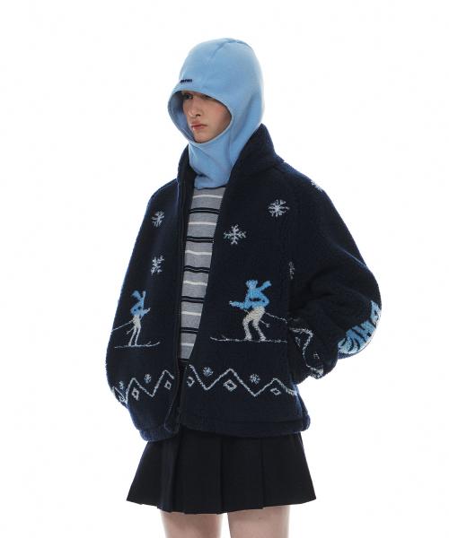 TINTA FLEECE JACKET (2COLOR)