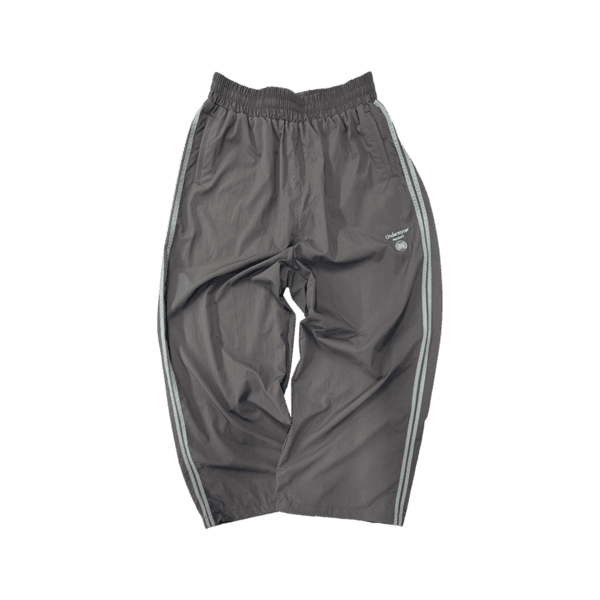 MU.149 Combi Side Double Line Nylon Track Pants Ash Gray