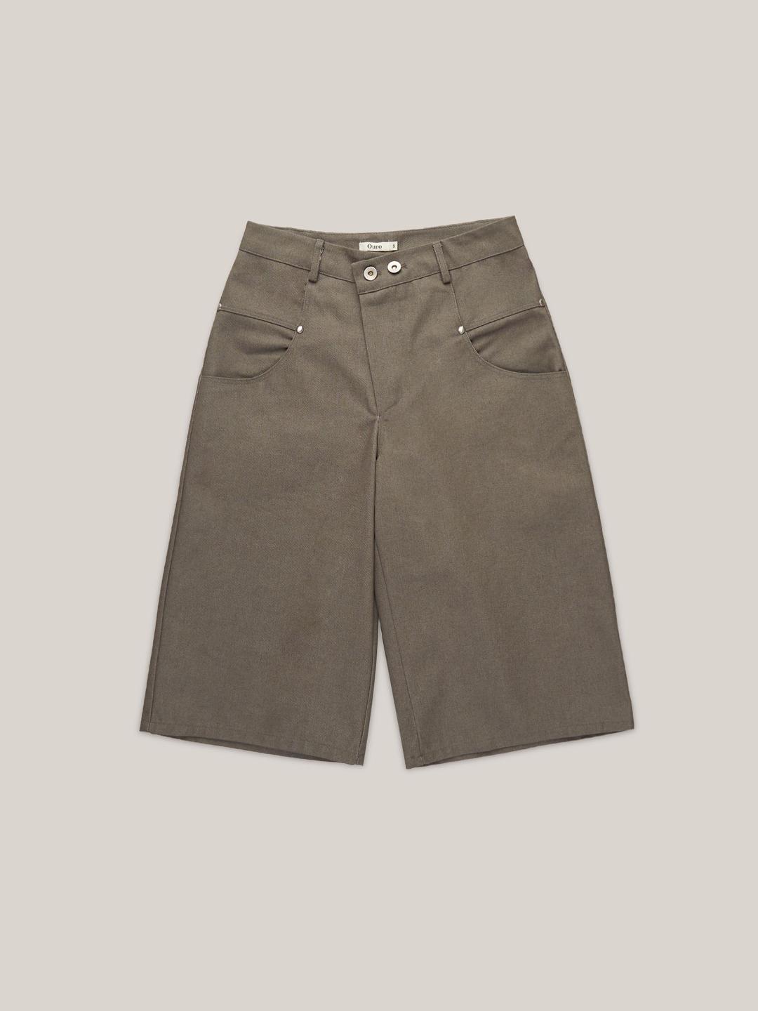 STUD POINT PANTS [ KHAKI ]
