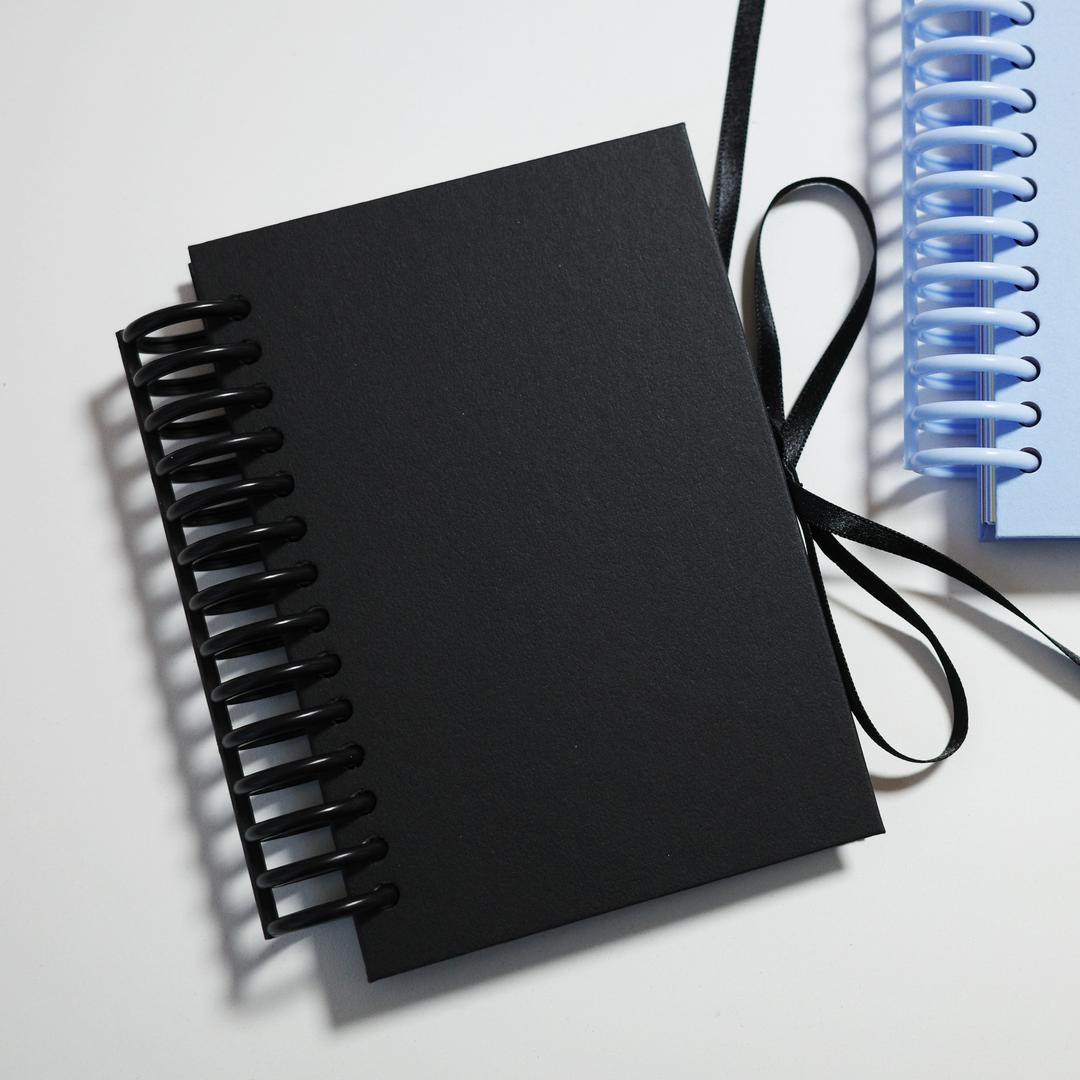 a piece of (journal) ver.2 black - 루즈링 노트2 블랙