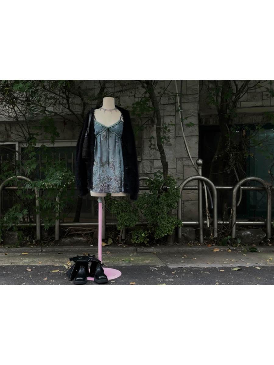 (11/18 예약배송) Floral chiffon slip