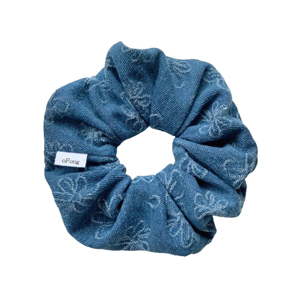 블라썸 진 스크런치, 블루 (S,M)