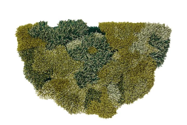 Moss Rug Green