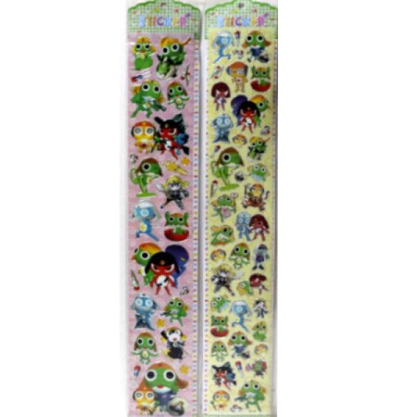 개구리중사 케로로 스티커 2종세트